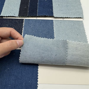 Высококачественная джинсовая ткань из хлопка и полиэстера, 14 унций-18 унций, ткань для обработки одежды, джинсовая юбка - Product Image 6