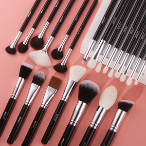 BEILI Haute <span class=keywords><strong>Couture</strong></span> Professionnel 42 Pièces Ensemble de Pinceaux de Maquillage en Bois Noir avec Logo Personnalisé Vente en Gros - Product Image 5