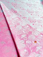 Tissu Jacquard Viscose Lisse et Brillant à Motifs Feuilles et Fruits, en Gros, Prêt à l'emploi pour la Confection d'Abayas à Dubaï