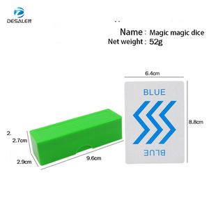Desalen Close Up Đồ Chơi Ma Thuật Hộp Và DICE Lừa Đạo Cụ Nhựa Xúc Xắc Ma Thuật Lừa - Product Image 4