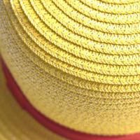 Sombreros Divertidos de Paja de Luffy al por Mayor, Sombreros de Cosplay Personalizados para Fiestas de Verano al Aire Libre, Amarillos, de One Piece, Servicio OEM ODM, para Adultos, Hombres, Lisos