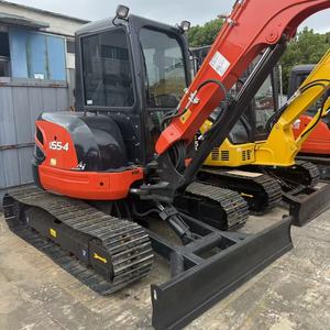 รถขุดขนาดเล็ก Kubota U55-4 มือสอง นำเข้าจากญี่ปุ่นแท้ เครื่องจักรก่อสร้างขนาดกะทัดรัด ใช้งานได้หลากหลาย - Product Image 3