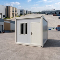 Maison conteneur modulaire démontable 20ft 30ft 40ft, structure en acier, prévention des ouragans, vente en gros