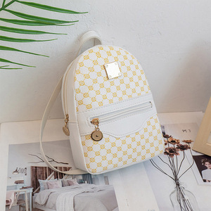 Factory Direct Wholesale Women's <b>Leather</b> Printed Bag Woman Mobile Phone Bag Designer Bags <b>Backpack</b> - Product Image 3