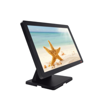 Monitor LED de 18.5 Pulgadas 1920x1080 o 1366*768 con Interfaz VGA, Pantalla LCD Táctil Capacitiva