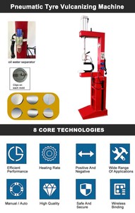 Macchina <span class=keywords><strong>Vulcanizzatrice</strong></span> per Riparazione Pneumatici Tubeless per Camion - Product Image 5