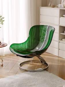 2024 couleur personnalisée acrylique oeuf balançoire chaise <span class=keywords><strong>canapé</strong></span> chaise <span class=keywords><strong>pour</strong></span> la maison table à manger chaises - Product Image 5