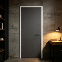 Porte WPC complète OEM Winwell, directement de l'usine, étanche, anti-termites, durable, pour usage intérieur et extérieur, porte creuse en WPC