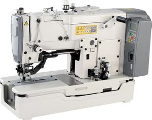 Machine à coudre industrielle à point noué, à entraînement direct, à lit plat, manuelle, à une aiguille, avec double moteur, neuve, modèle DT 781FD - Product Image 2