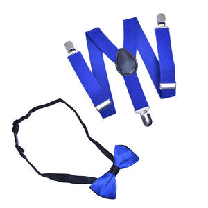 Wholesale Child Kids <strong>Suspenders</strong> <strong>Bow</strong> <strong>Tie</strong> <strong>Set</strong> Adjustable Elastic <strong>Suspender</strong> <strong>Set</strong> for Boys and Girls - Product Image 5