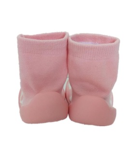 Nuovo Colore <span class=keywords><strong>Rosa</strong></span> Della <span class=keywords><strong>Neonata</strong></span> Prewalker Calzino Scarpe Da Passeggio - Product Image 4