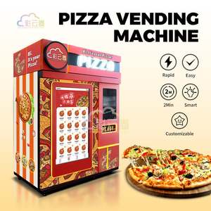 Distributeur automatique de pizzas surgelées entièrement robotisé, directement de l'usine, construction en métal/acrylique/plastique, capacité de 72 pièces, haute performance - Product Image 2