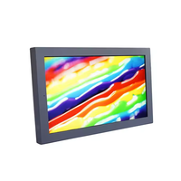 Layar LCD Industri 4K UHD Berkualitas Tinggi 75 Inci, Terpasang di Dinding, Tahan Cuaca Luar Ruangan IP65, Smart TV 3000cd/m, Dapat Dibaca di Bawah Sinar Matahari, Digital Signage