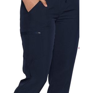 Ensemble de blouses et pantalons cargo pour femmes Floralhue, col en V, 12 poches, uniformes d'hôpital - Product Image 5