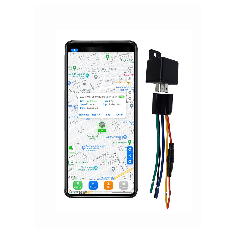 2026 4G Relay GPS Tracker Portable with real time and free platform ...