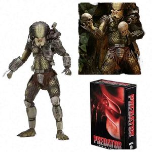 NECA 51548 Predator Action Figure P1 Jungle Hunter 2.0 Ultimate Deluxe Edition 7 pollici PVC Unisex MODELLO Giocattolo 1/12 US <span class=keywords><strong>PLUG</strong></span> CN;GUA - Product Image 5