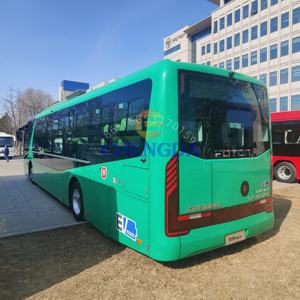Precio barato 40-72 asientos transmisión manual LHD RHD China <span class=keywords><strong>Foton</strong></span> AUV nuevo autobús urbano eléctrico a la venta - Product Image 3