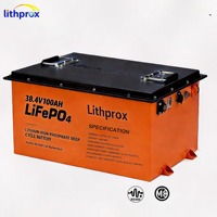 Batería para Silla de Ruedas Eléctrica 38.4V100AH 100AH 150AH 200AH 300AH 3.84KWh 5.76KWh 7.68KWh 11.52KWh Batería Prismática LFP con Protección Contra Sobrecarga
