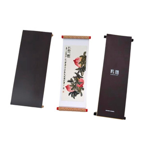Imanes de Refrigerador con Diseño Antiguo de Ji Heng, Adornos Magnéticos de Madera para Pared, Cuadros Decorativos, Regalo para el Hogar - Product Image 4