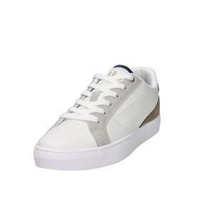 <b>Gap</b> Men's Sneakers White Blue 3 Cm Heel Canvas Trendy Shoes - Product Image 3
