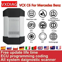 VXDIAG VCX C6 para Mercedes Benz DIoP OBD2 herramientas de diagnóstico para MB Star C6 SD conectar diagnóstico obd2 lector de código escáner para Benz