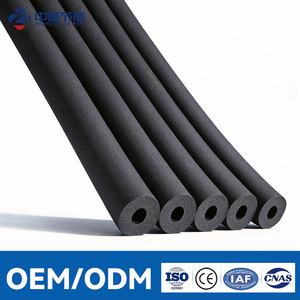 Tube en mousse PVC insonorisant pour climatisation, épaisseur 9 mm, isolation thermique pour bâtiments, barrière anti-humidité, entrepôt, cuisine - Product Image 1