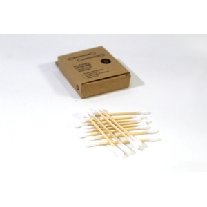 Coton-tiges jetables personnalisés OEM pour maquillage, démaquillant pour les yeux, bâtonnets en bambou, coton-tiges pour le nettoyage des oreilles - Product Image 2