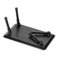 MOBI GARDEN Table d'appoint pliante de camping Mini table en fer légère Table basse de stockage de thé