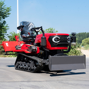 35Hp Crawler Tractor Engine Rotary Tiller All Terrain Power for Farm <b>Weeding</b> and Mowing <b>Tools</b> - Product Image 1