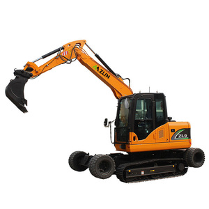รถขุดดินไฮดรอลิกขุดตีนตะขาบ Excavator9ตันรถขุดดินขนาดเล็ก - Product Image 2