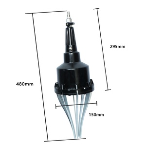 เครื่องมือติดตั้งบูทข้อต่อเพลาขับลม HTL Universal Air Power Pneumatic <span class=keywords><strong>CV</strong></span> Joint Boot พร้อมอุปกรณ์ถอดประกอบ - Product Image 2