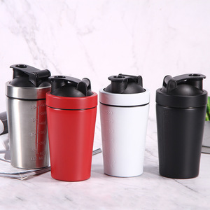 Garrafa de Proteína Térmica de Aço Inoxidável com Logo Personalizado, Isolamento Térmico de 6 Horas, Capacidade de 530/720ml, Misturador e Bico para Beber - Product Image 2