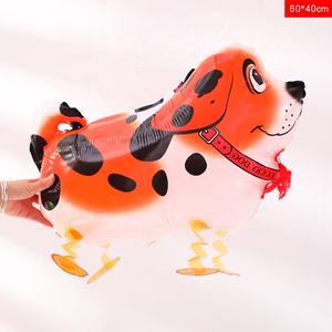 Sıcak satış köpek şekilli yürüyüş hayvan balonlar çocuk oyuncak custom made şekil balon - Product Image 4