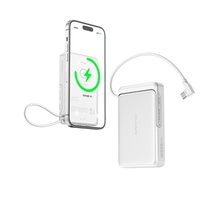 Banco de Energía Inalámbrico de Alta Calidad de 10000 mAh con Carga Rápida, Aleación de Aluminio, Salida Tipo-C de 38.5 W