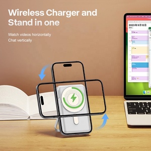 <span class=keywords><strong>Cargador</strong></span> Portátil Magnético <span class=keywords><strong>Inalámbrico</strong></span> Multifuncional de 15W y 10000mah, <span class=keywords><strong>3</strong></span> <span class=keywords><strong>en</strong></span> <span class=keywords><strong>1</strong></span>, para Teléfono Inteligente y Reloj, con Soporte - Product Image 3
