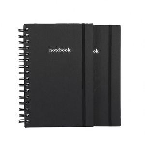 Carnet de notes promotionnel de haute qualité avec logo personnalisé, spirale, couverture rigide, pour étudiants et écoles, avec logo - Product Image 1