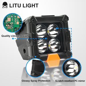 40W 3 "Cubo Led Conducción Faros antiniebla IP67K Impermeable <span class=keywords><strong>4x4</strong></span> ATV Camión Offroad Accesorios 12V 24V Spot Pod Led Luz DE TRABAJO - Product Image 3