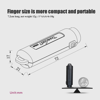 Lampe torche UV Tank007 UV340 personnalisée, petite, 365 nm, lumière UV pour colle, mini-lampe LED multifonction, lampe torche UV 365 nm