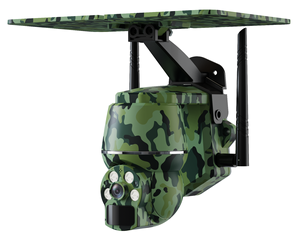 Tùy Chỉnh Ngụy Trang Màu Điện Năng Thấp 4MP Sim Thẻ LTE 4G Ngoài Trời CCTV Giám Sát IP Năng Lượng Mặt Trời Không Dây PTZ 4G Máy Ảnh An Ninh - Product Image 1