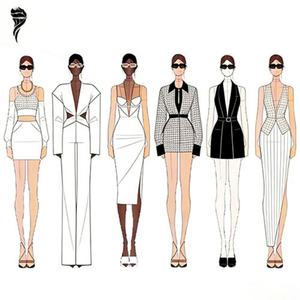 ผู้ผลิตเสื้อผ้าแบรนด์หรูสำหรับผู้หญิง ชุดเดรสคุณภาพสูงจากโรงงาน MOQ ต่ำ รับผลิตแบบ OEM ODM แฟชั่นเสื้อผ้าผู้หญิงไซส์ใหญ่ - Product Image 1