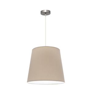 Lampada a sospensione in nichel con pietra, 1xE27, dimensioni 40x40 cm, ideale per decorare spazi e creare atmosfere accoglienti. - Product Image 1