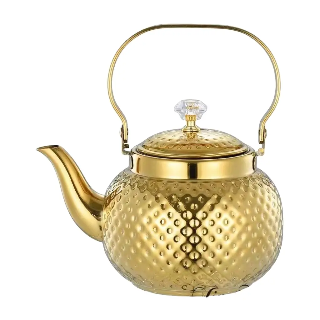 Arabic trà nồi Nồi nước ấm đun nước Thổ Nhĩ Kỳ Tea Kettle Trung Đông Tea Pot sets1.2l 1.6L 2.0L