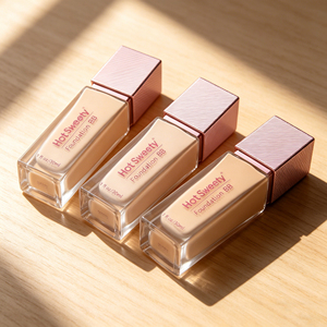 Base Líquida Matte Leve Hotsweety com Tampa Rosa Dourada, Rótulo Privado, Logotipo Personalizado, Pronta Entrega, Cobertura Total, BB <span class=keywords><strong>Cream</strong></span> - Product Image 5