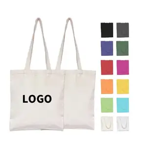 Chất lượng hàng đầu bán buôn tùy chỉnh Tote Túi với tùy chỉnh in Logo Canvas Shopper Bag với dây kéo tái sử dụng mua sắm túi vải