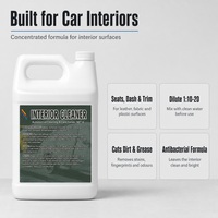 Liquide de nettoyage intérieur automobile 4L concentré pour sièges en tissu, plafond de toit, tableau de bord, élimination des odeurs et entretien