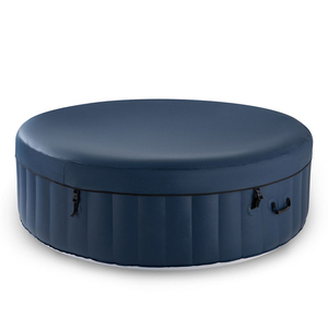 Vasca Idromassaggio Gonfiabile Rotonda Autoportante per Esterni con Getti d'Aria e LED, <span class=keywords><strong>Piscina</strong></span> Sportiva per 2 Persone - Product Image 2