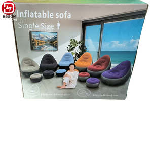 Sofá Inflable Individual Moderno para Exteriores, Silla de Descanso, Sofá Plegable Portátil Creativo para Siestas - Product Image 2
