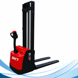 รถยกไฟฟ้า CDD10-060 1 ตัน 6 เมตร ปรับความกว้างงาได้ - Product Image 1