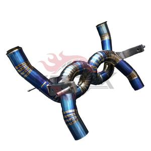 Système d'échappement Valvetronic en titane de grade 5 Vortex pour Lamborghini Aventador SVJ 6.5L V12 2018-2021, son agressif F1, Catback - Product Image 2