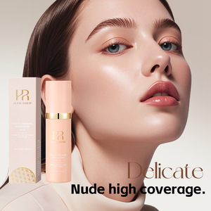 Base de Maquillaje Vegana Orgánica Natural de Marca Privada con SPF50, Resistente al Agua, con Cambio de Color, para Todo Tipo de Piel - Product Image 4